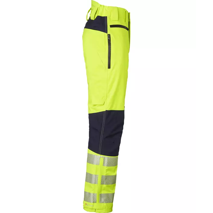 Top Swede shell trousers 6818, Hi-Vis Yellow, large image number 2