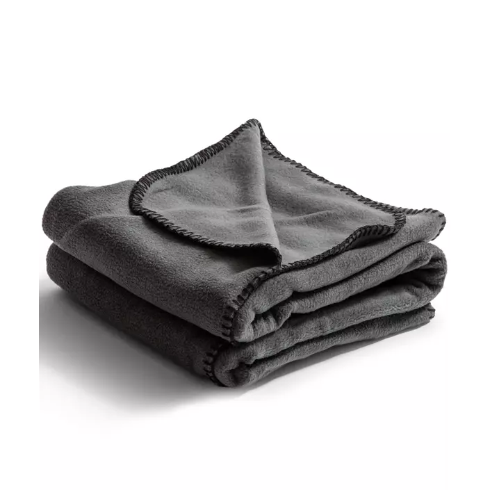 Nightingale Fleece blanket, Grey, Grey, large image number 0