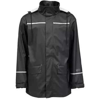 Ocean Weather Comfort rain jacket, Black