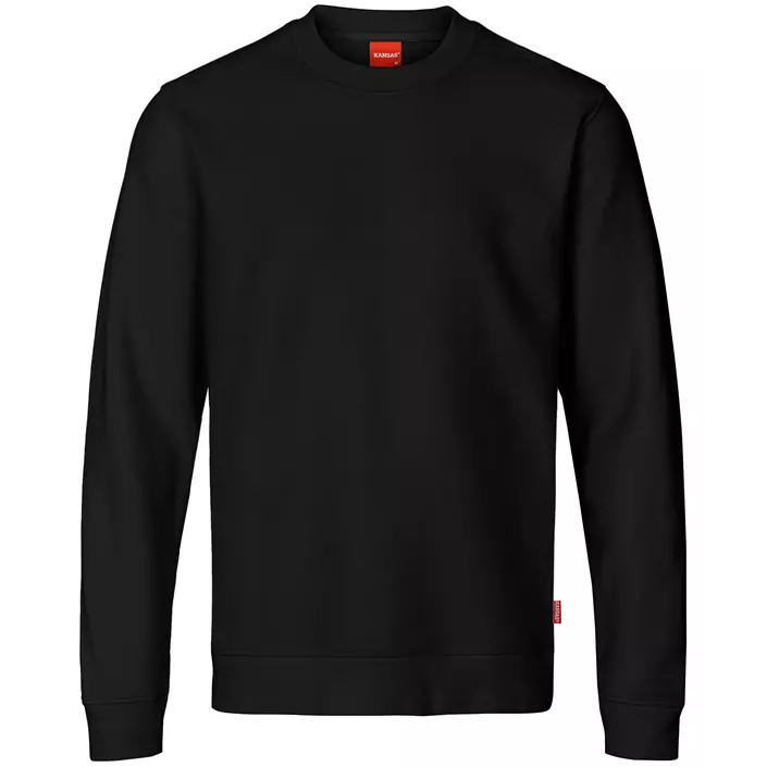 Kansas Apparel sweatshirt, Svart, large image number 0