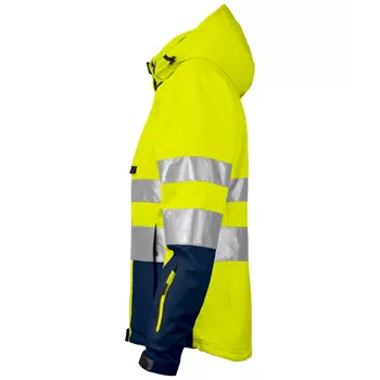 ProJob women's winter jacket 6424, Yellow/Marine