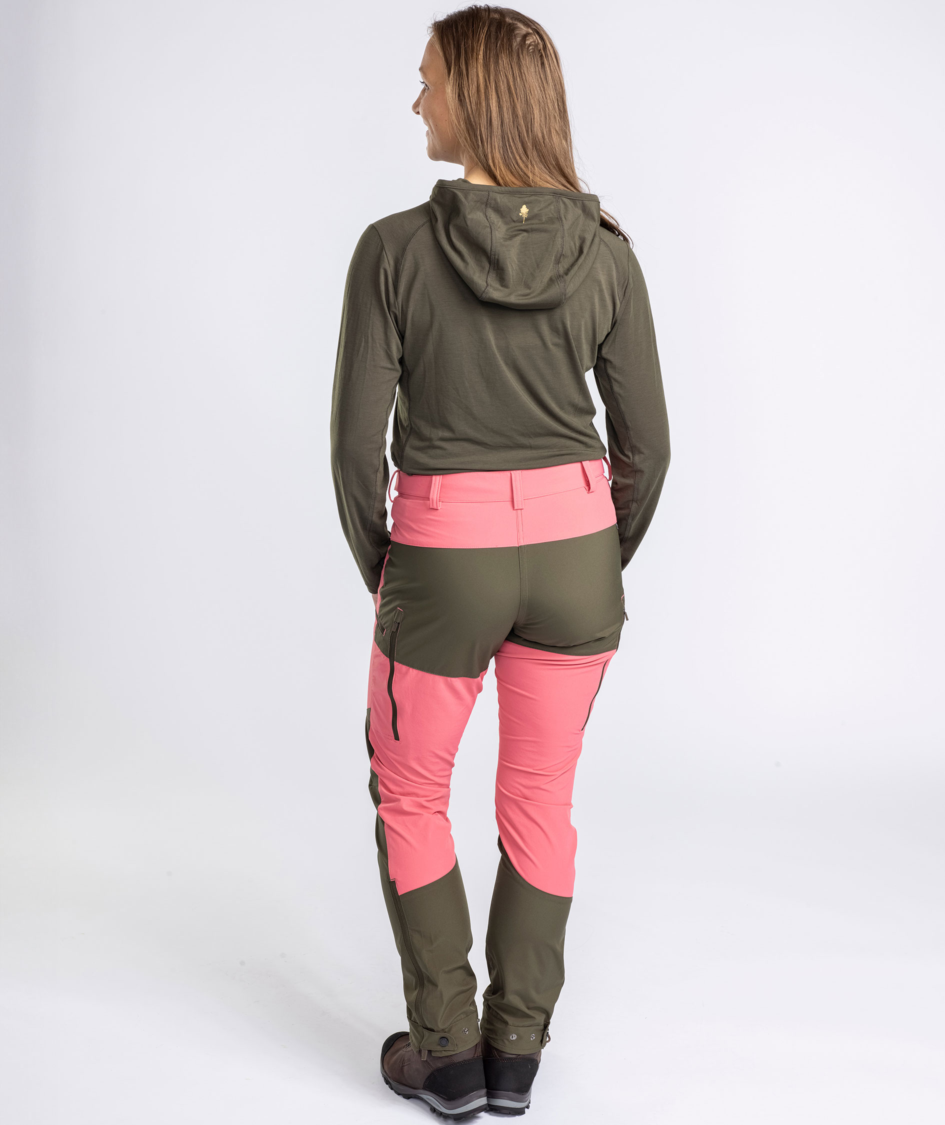 Pinewood NatureSafe dame h&aelig;ttetr&oslash;je, Moss green, large image number 6