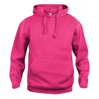 Clique Basic hoodie, Ljus Cerise