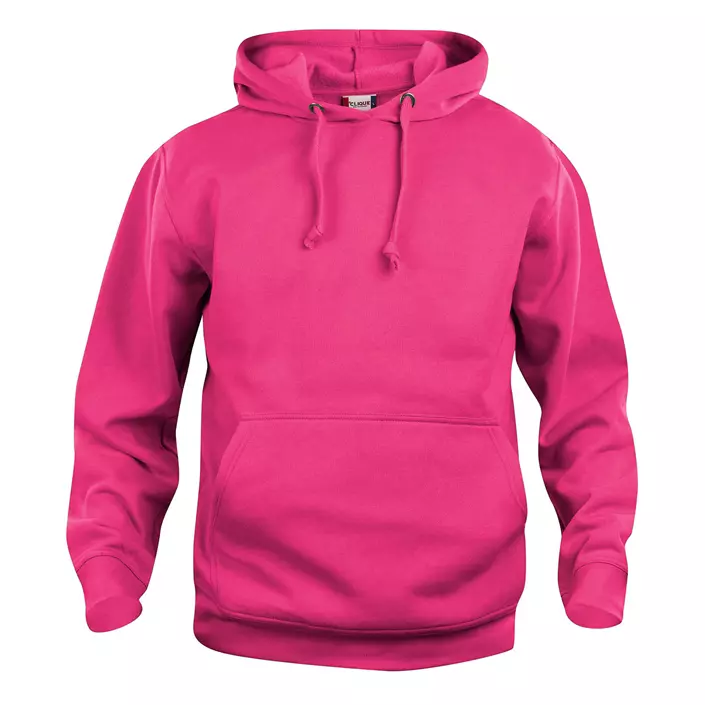Clique Basic hoodie, Ljus Cerise, large image number 0