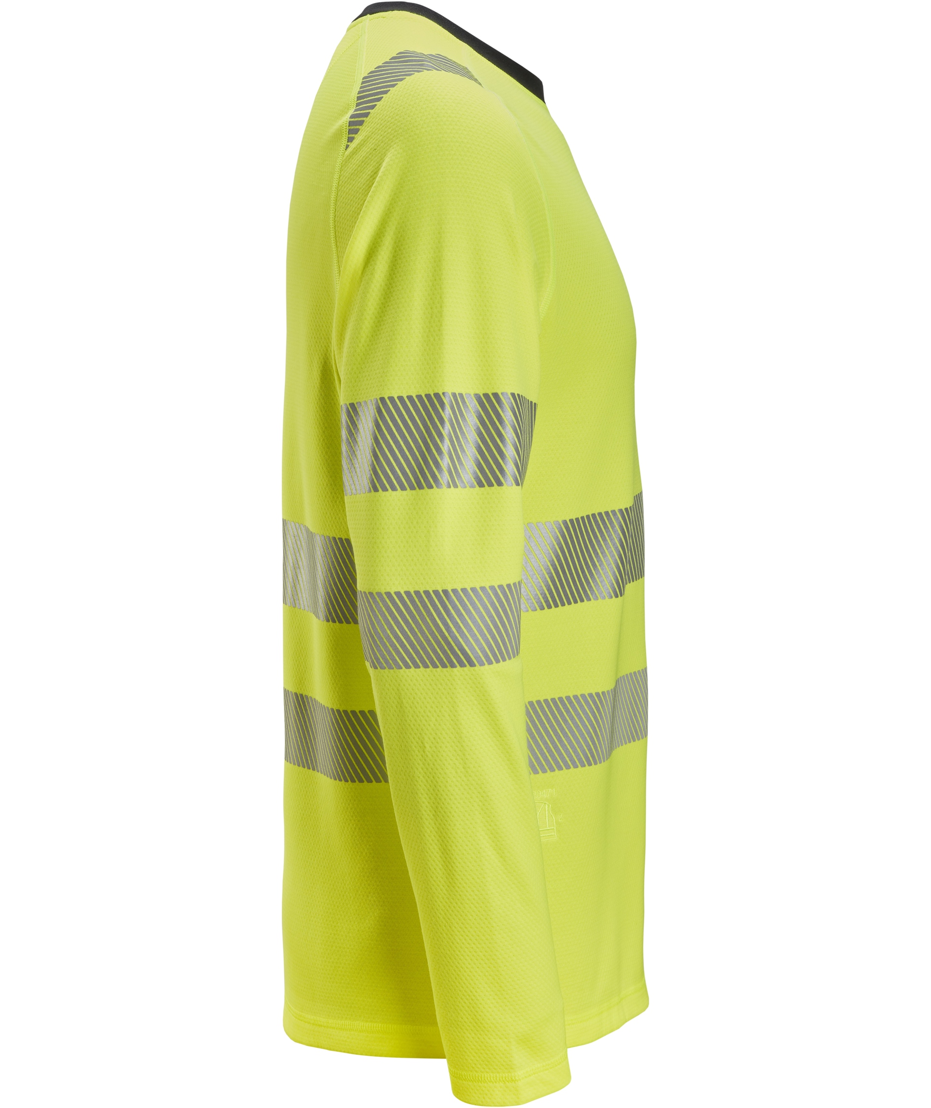 Snickers lang&aelig;rmet T-shirt 2431, Hi-Vis&nbsp;Gul, large image number 2