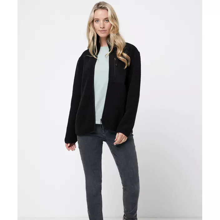 Iqoniq Diran Faserpelzjacke, Schwarz, large image number 10