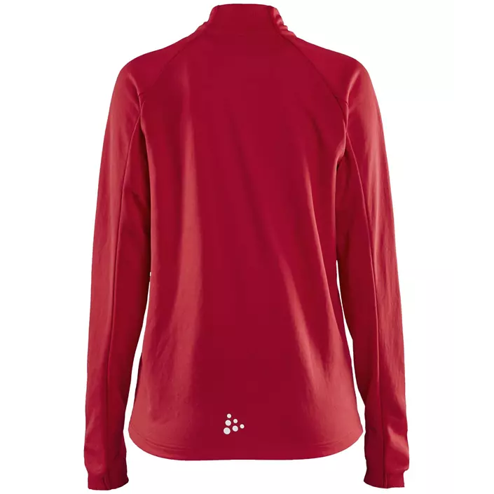 Craft Evolve Halfzip women's sweatshirt, Red, large image number 2
