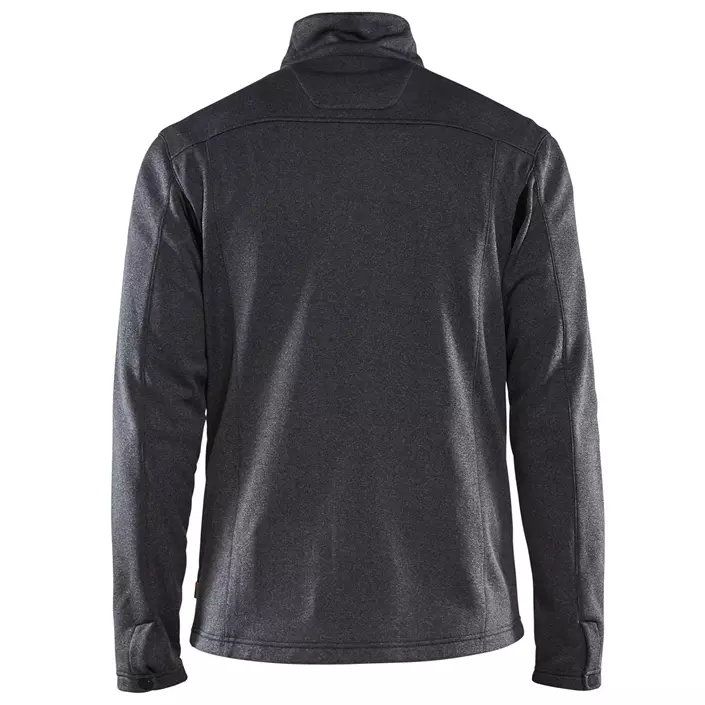 Blåkläder fleece shirt, Black mottled, large image number 1