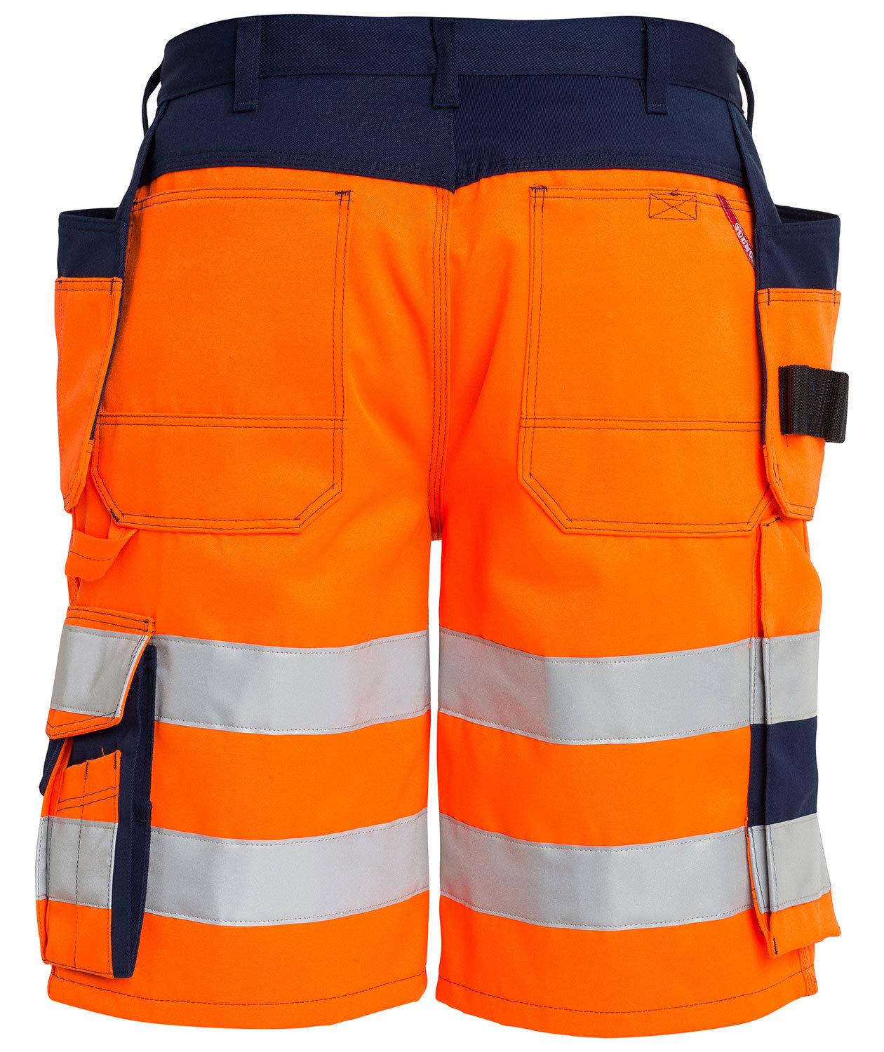 Engel work shorts, Hi-Vis Orange/Navy, large image number 1