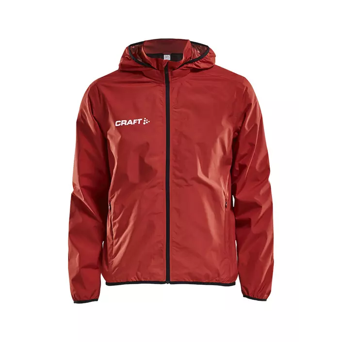 Craft rain jacket, Bright red/black, large image number 0