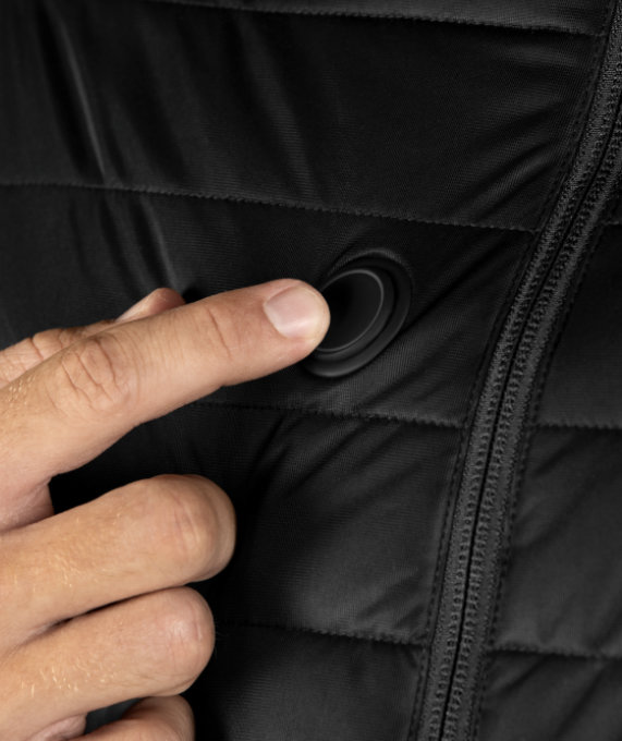 Seeland Heat Hybridjacke, Schwarz, large image number 2