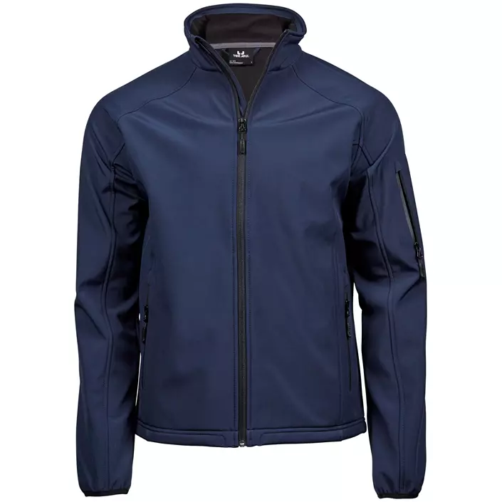 Tee Jays lightweight softshell jacket, Navy, large image number 0
