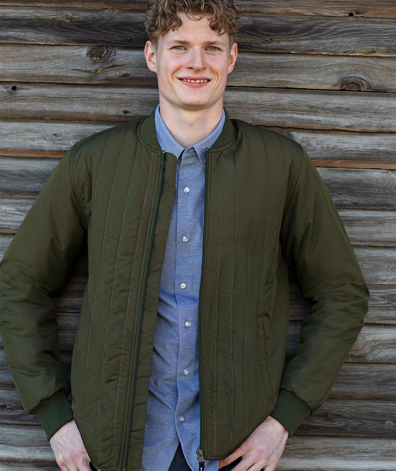 ID CORE thermal jacket, Olive Green