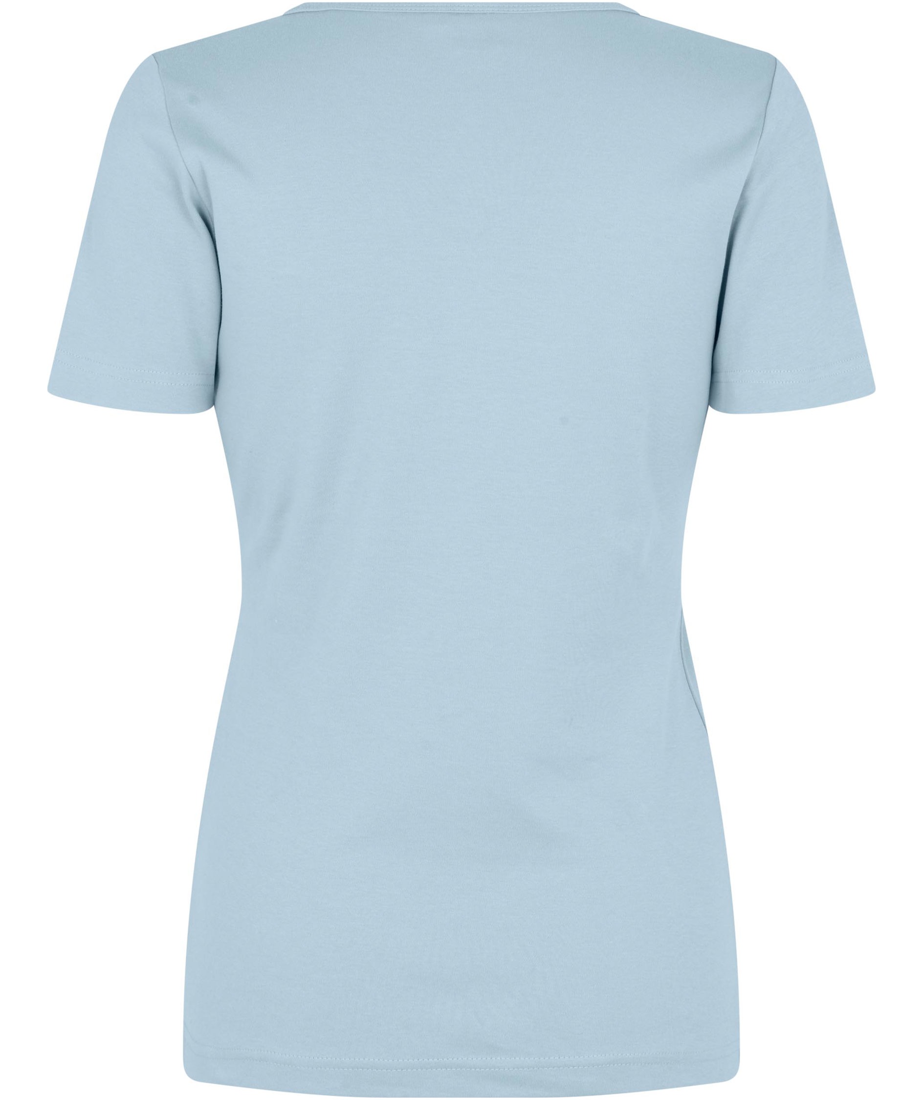 ID Interlock T-shirt dam, Ljus Bl&aring;