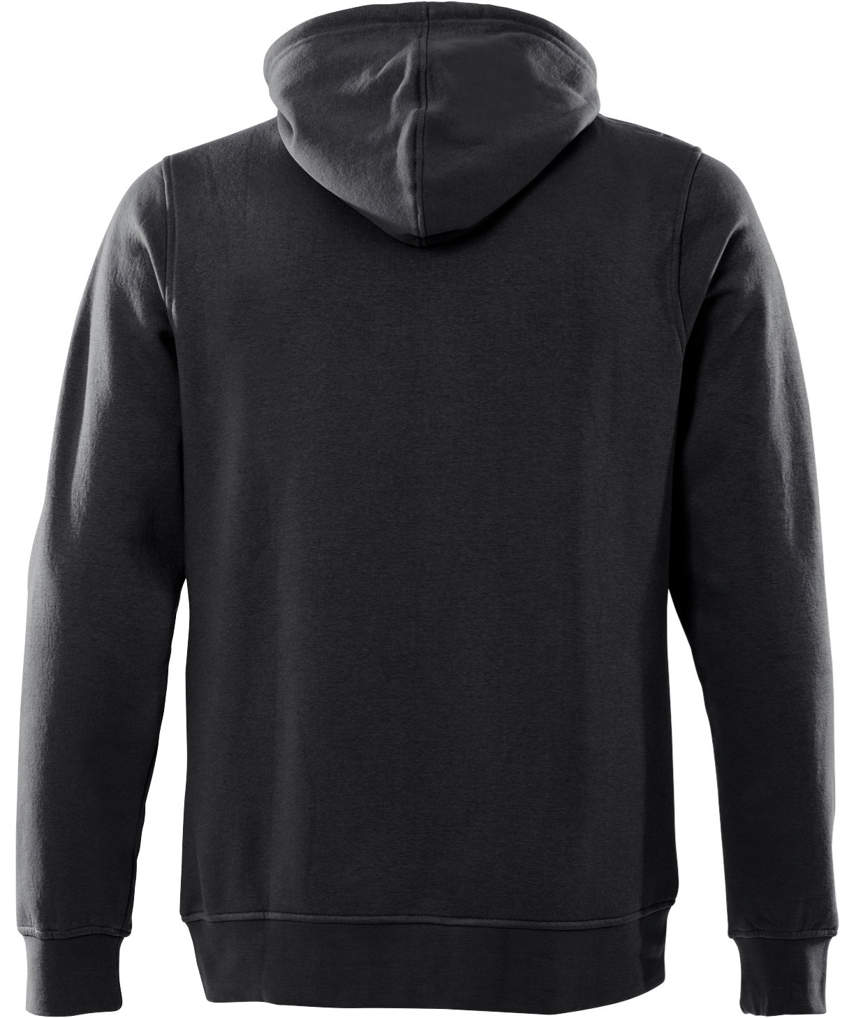 Fristads Acode hoodie med dragkedja, Svart, Svart, large image number 1