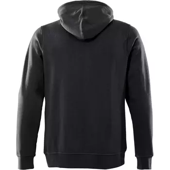 Fristads Acode hoodie with zipper, Black