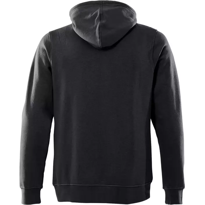 Fristads Acode hoodie with zipper, Black, large image number 1