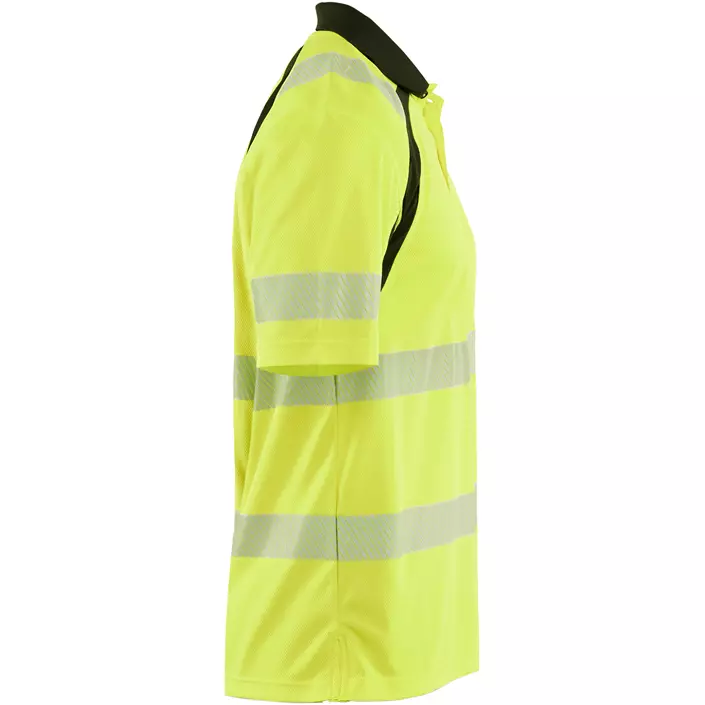 Blåkläder polo T-skjorte, Hi-vis Gul/Svart, large image number 3