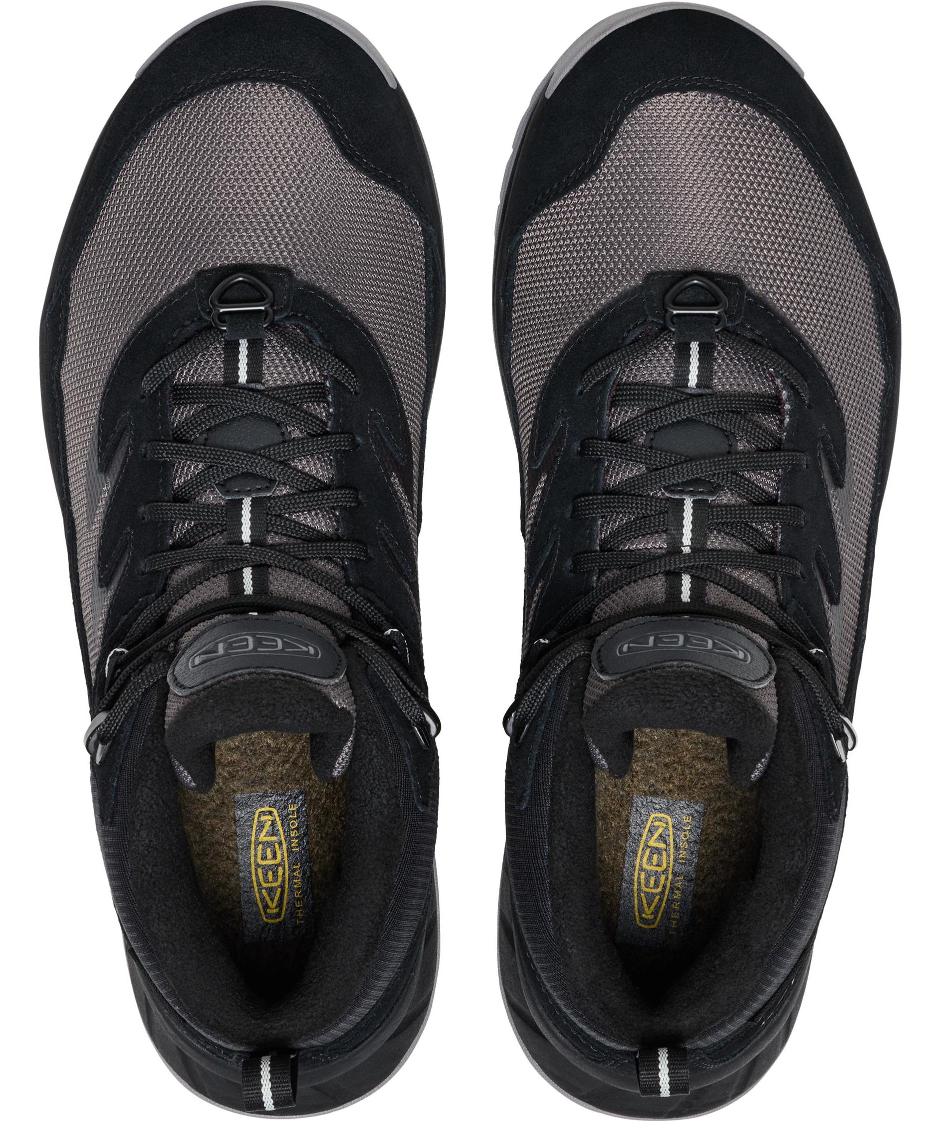 Keen Hightrail Mid Polar hiking boots, Black/Steel Grey, large image number 4