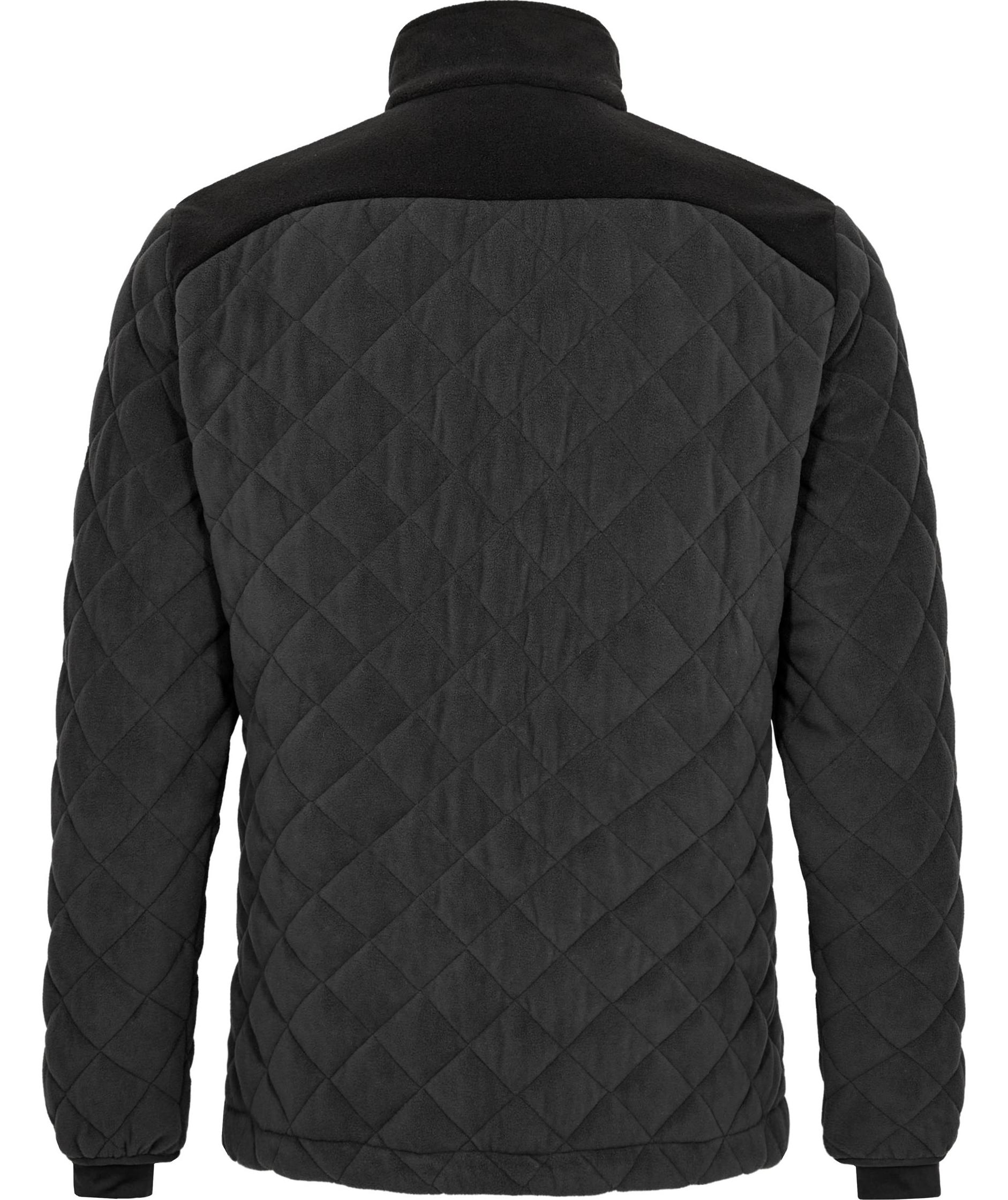 Engel Entire vadderad fleecejacka, Anthracite Grey/Black, large image number 3