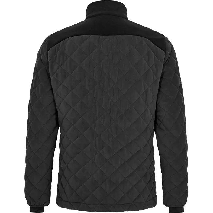 Engel Entire vatteret fleecejakke, Anthracite Grey/Black, large image number 3