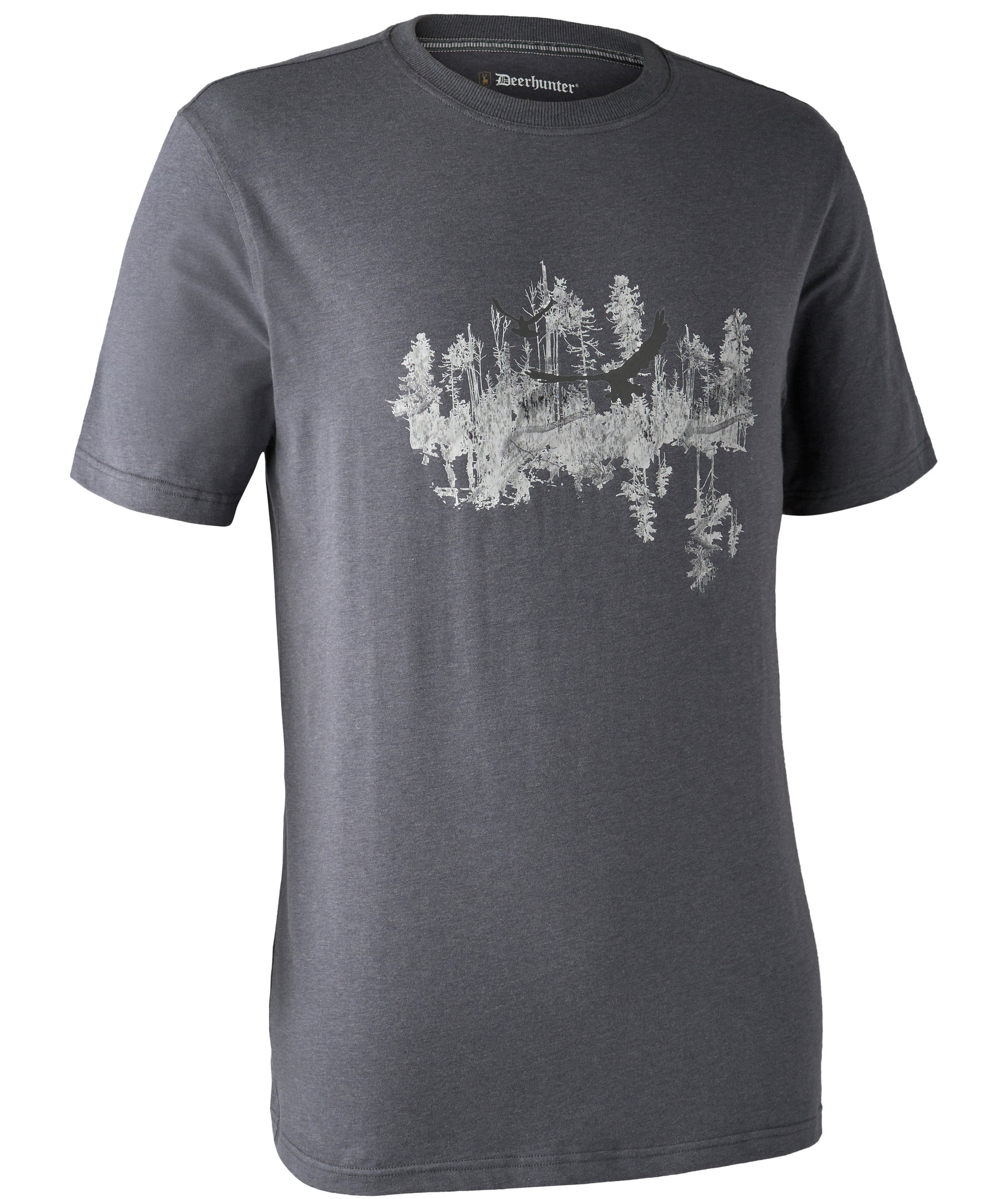 Deerhunter Ceder T-shirt Iron melange 