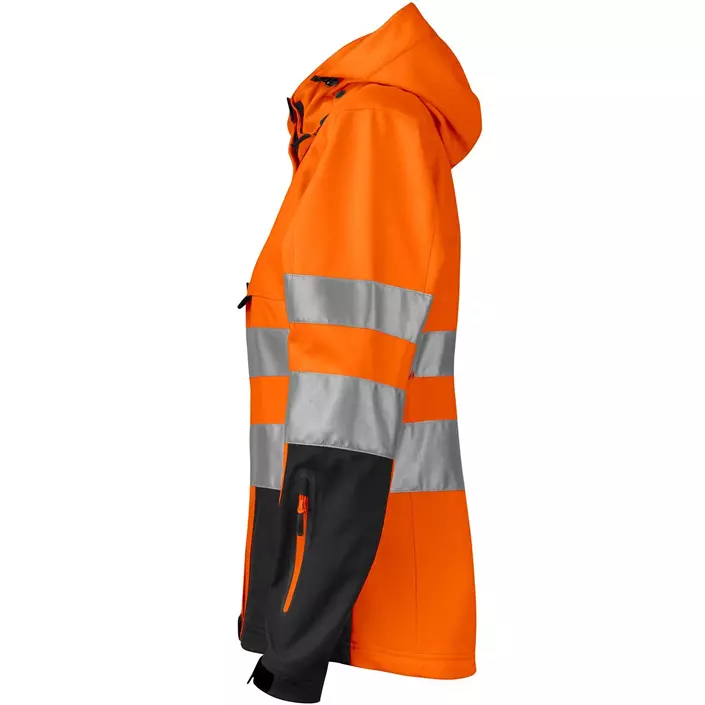 ProJob women's shell jacket 6423, Orange/Black, large image number 2