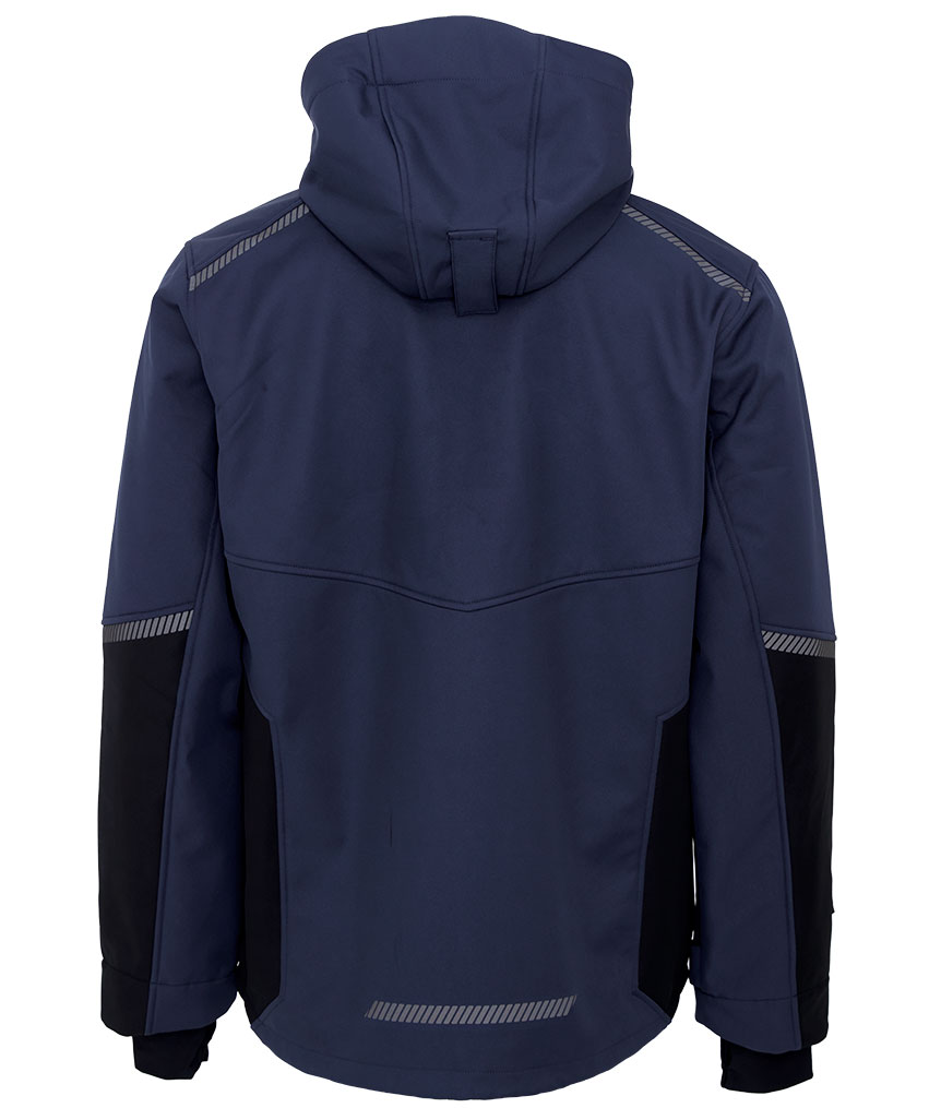 ELKA Working Xtreme softshelljakke, Marine/Sort, large image number 2