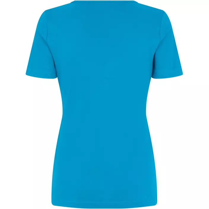 ID Interlock women's T-shirt, Turquoise, large image number 1