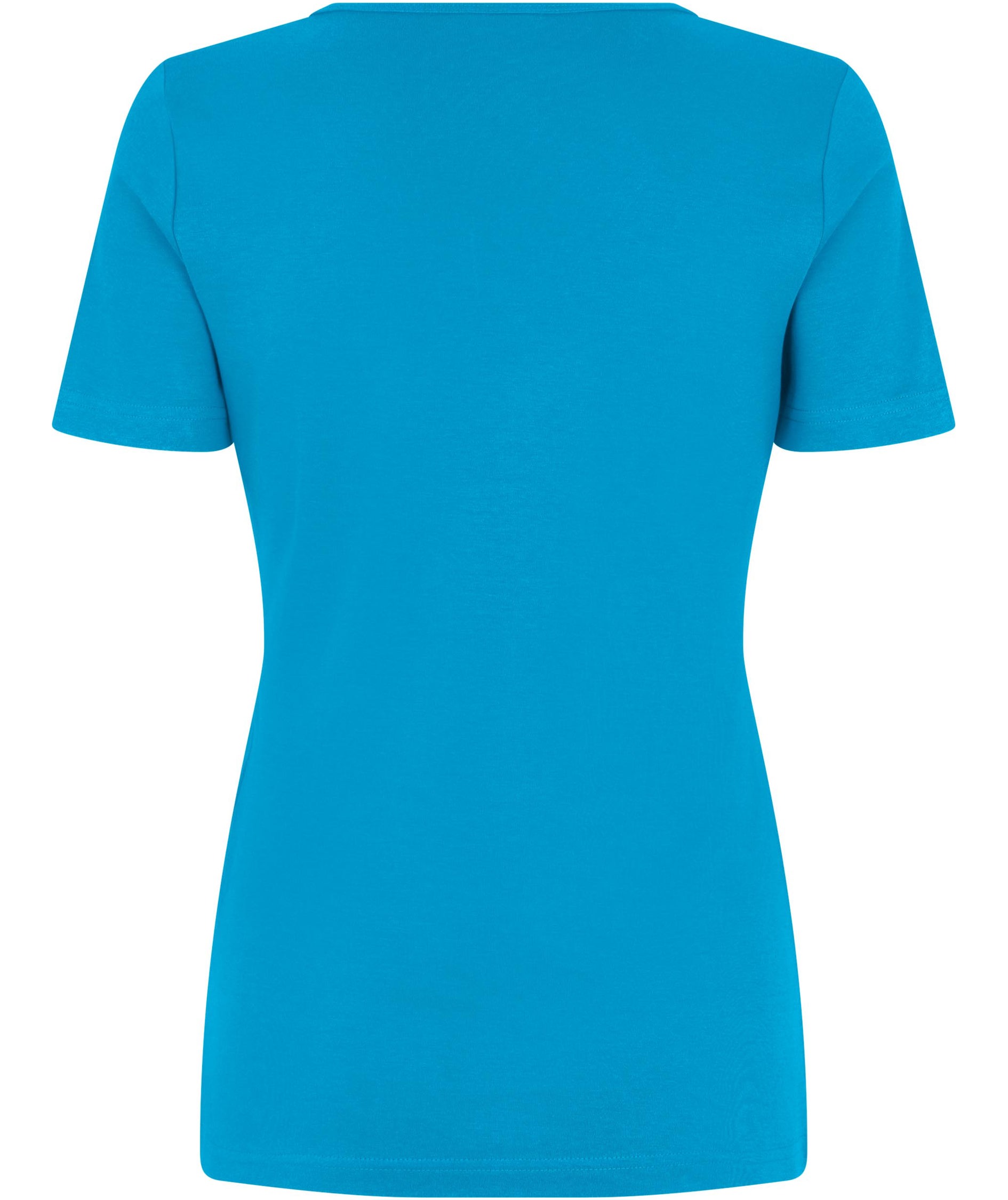 ID Interlock dame T-shirt, Turkis, large image number 1