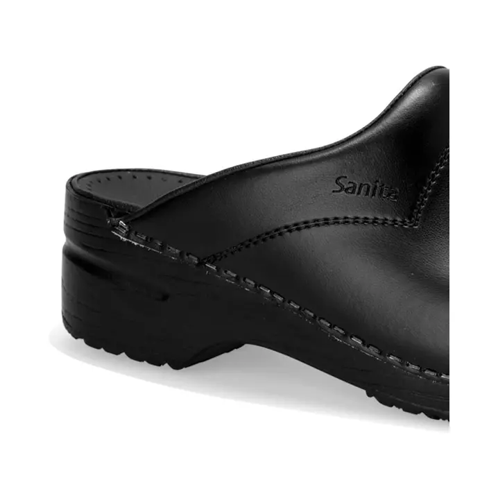 Sanita San Flex clogs without heel cover OB, Black, large image number 2