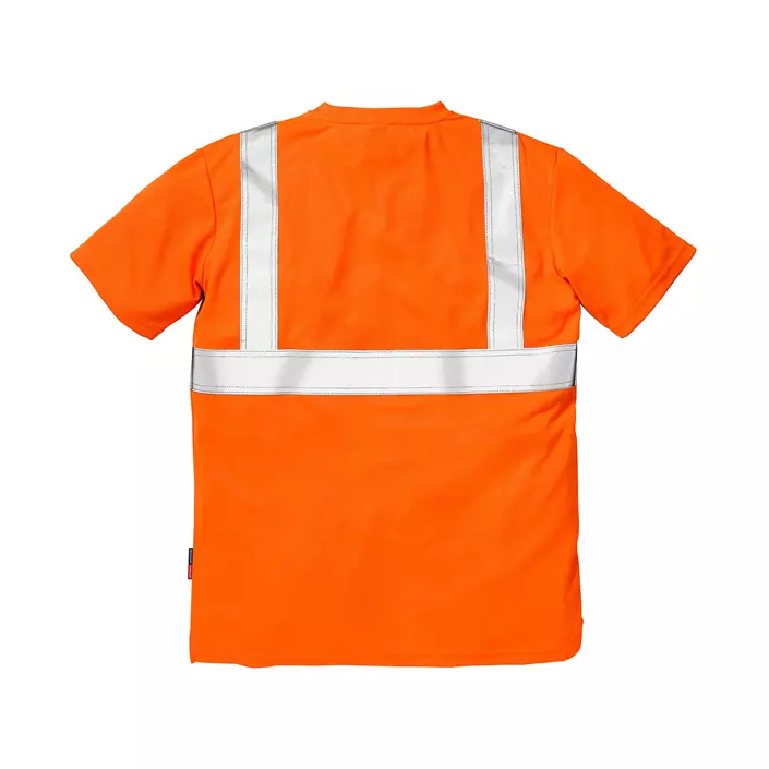 Fristads T-shirt, Varsel Orange, large image number 1