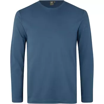 ID Interlock long-sleeved T-shirt, Indigo Blue