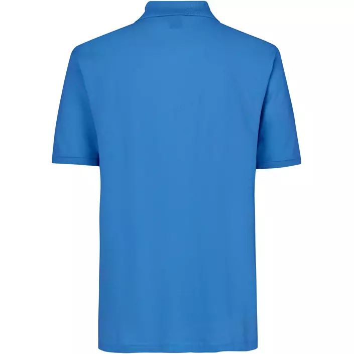 ID Yes Polo T-skjorte, Azurblå, large image number 1