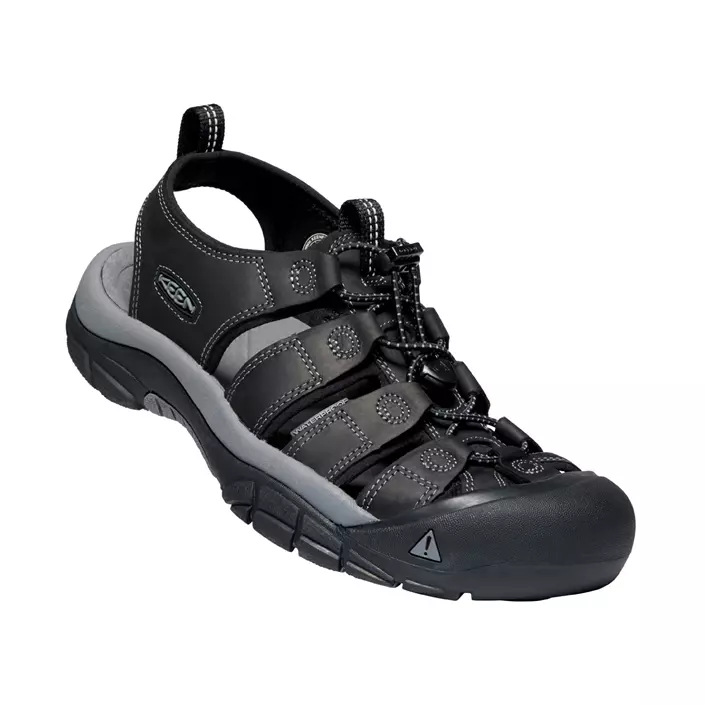 Keen Newport sandals, Black/Steel Grey, large image number 0