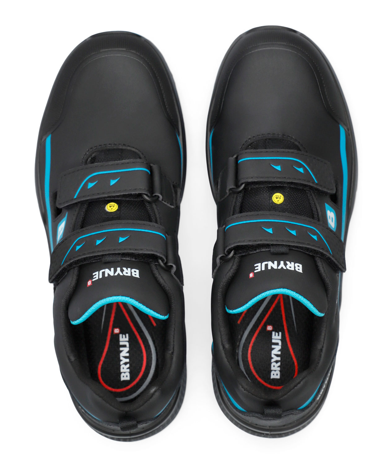 Brynje Blue Power sikkerhedssandal S1P, Sort, large image number 3