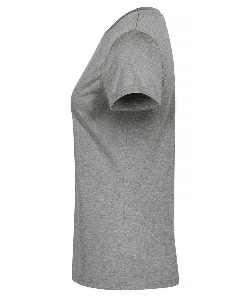 Clique Basic Active-T women's T-shirt, Grey melange, large image number 2