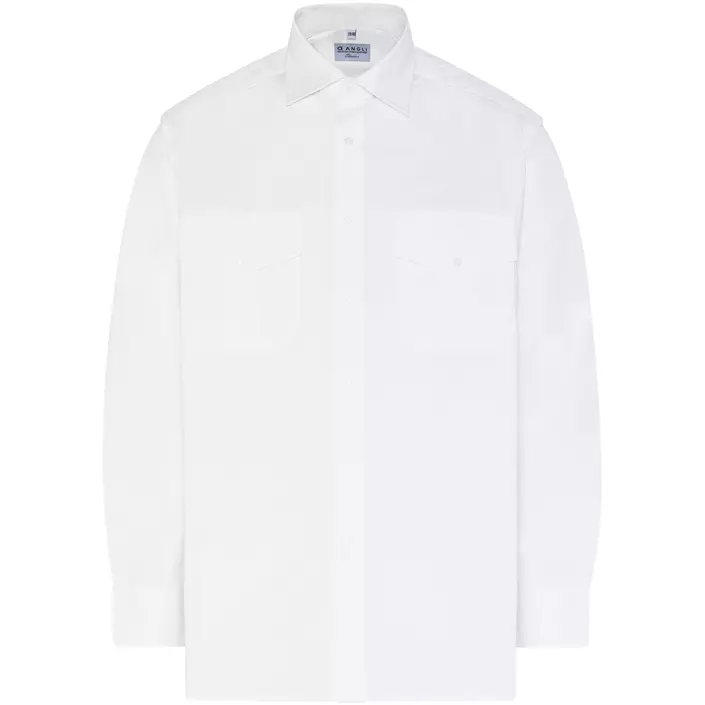 Angli Classic+ Fit uniform shirt, White, large image number 0
