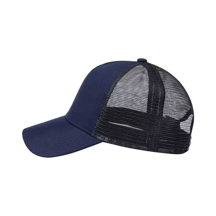 Karlowsky Trucker mesh cap, Navy/Black, Navy/Black, large image number 2