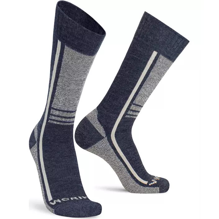 Worik X-works sokker med ull, Navy, large image number 0