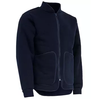 Elka fibre pile jacket, Marine Blue