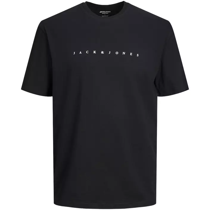 Jack & Jones Plus JJESTAR T-shirt, Black, large image number 0