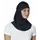 Kentaur scarf/hijab, Black, Black, swatch