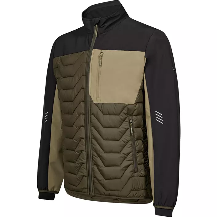 Engel Entire Hybridjacke, Forest Green/Black, large image number 5
