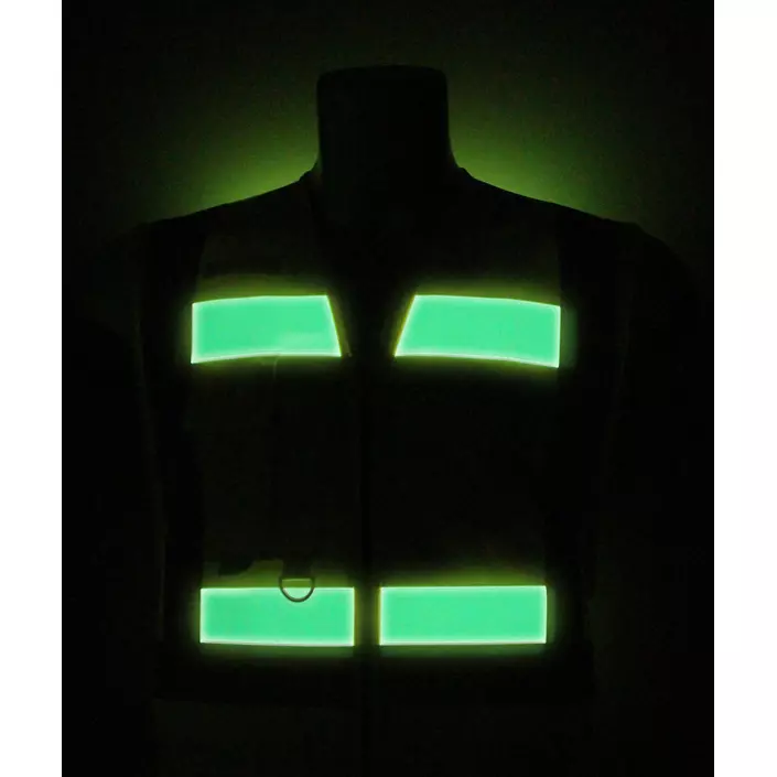 Portwest Glowtex Ezee Executive vest, Hi-Vis Yellow, large image number 2