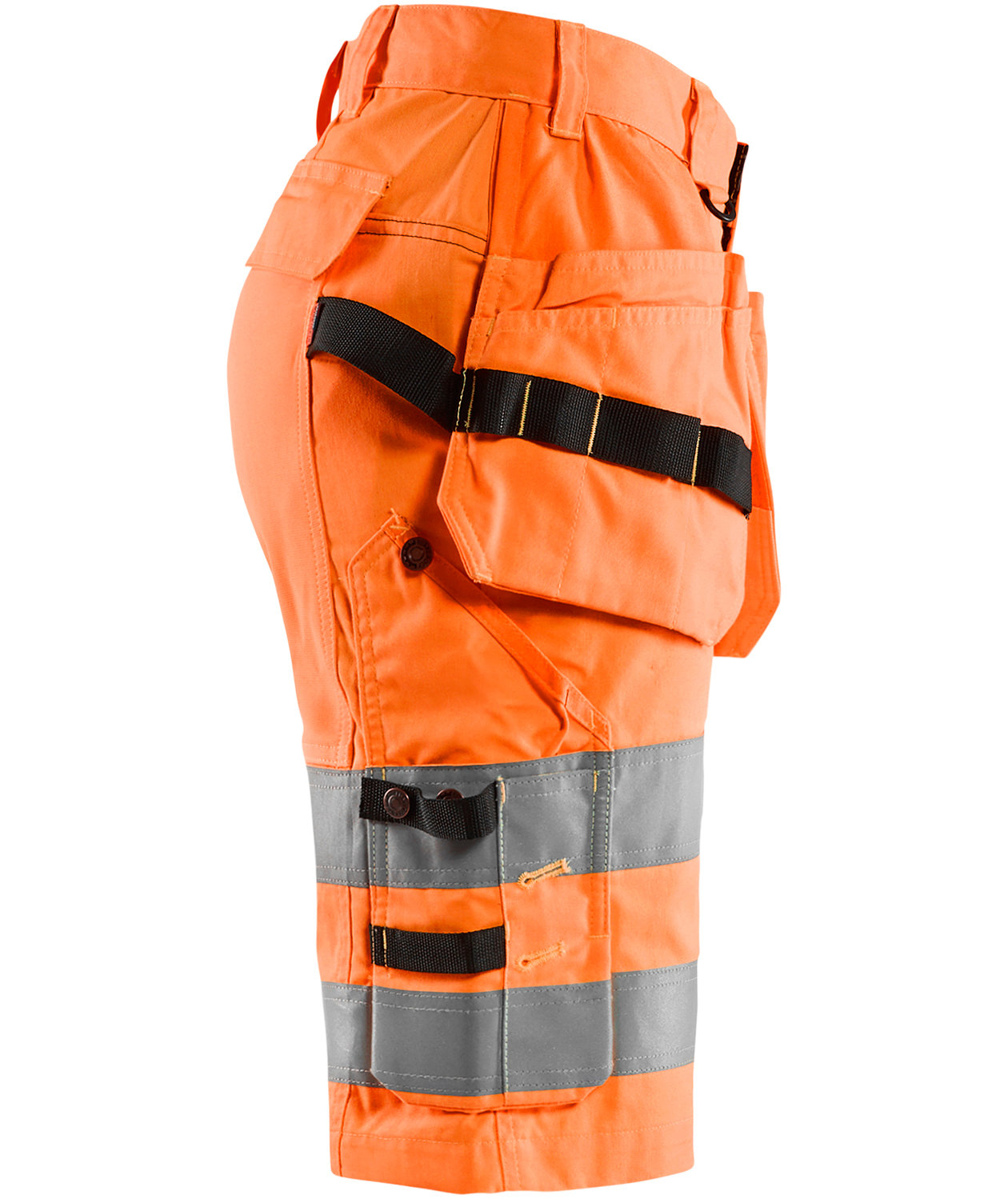 Bl&aring;kl&auml;der h&aring;ndv&aelig;rkershorts, Hi-vis Orange, large image number 2