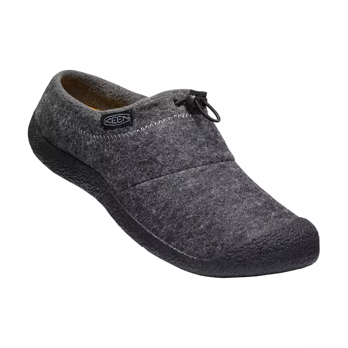 Keen Howser III slide sneakers, Charcoal grey felt/black, large image number 1