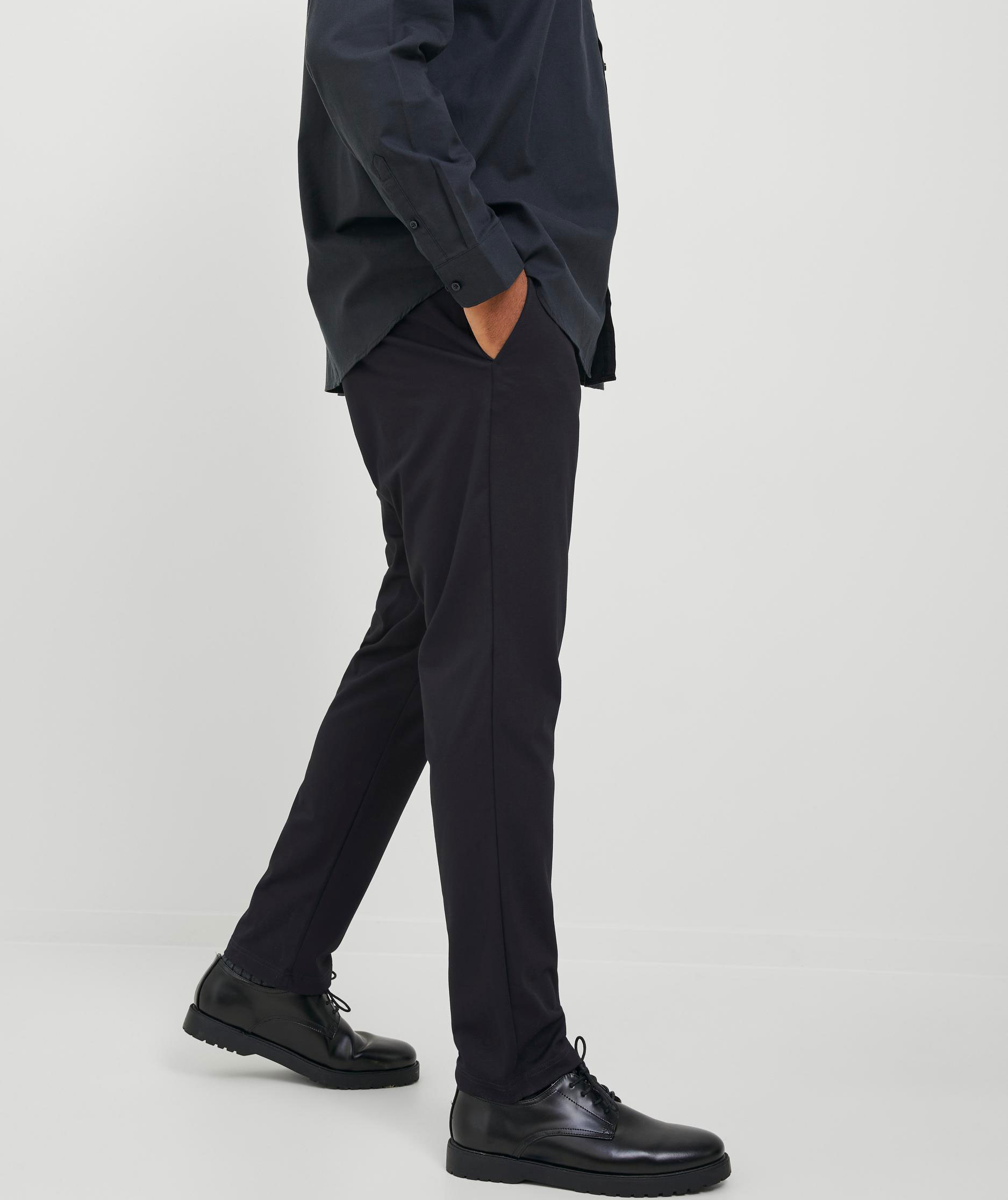 Jack & Jones Plus JPSTMARCO JJCOOPER chinos, Black, large image number 3