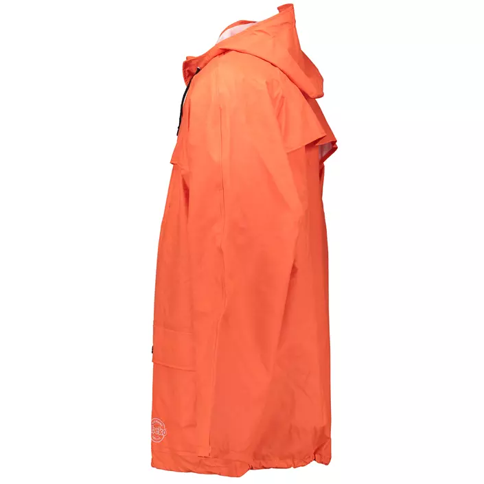 Abeko Atec PU rain jacket, Orange, large image number 2