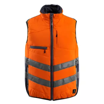Mascot Safe Supreme Grimsby thermal vest, Hi-Vis Orange/Dark Marine